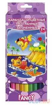 Набор цветных карандашей Action! Fancy 24 шт FCP401-24