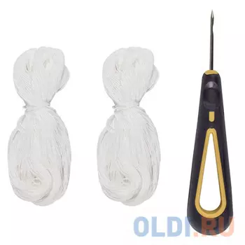 Набор для прошивки документов (шило с ушком, нить 60 метров), в блистере, STAFF