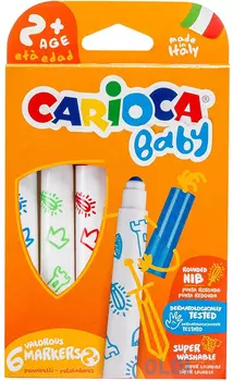 Набор фломастеров CARIOCA Baby 6 шт 42813