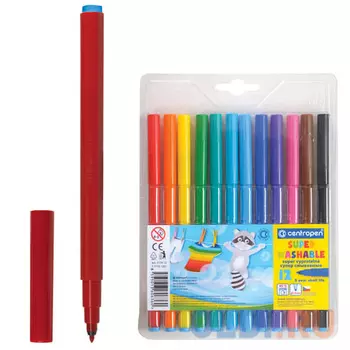 Набор фломастеров Centropen 7770/12 1 мм 12 шт 151195