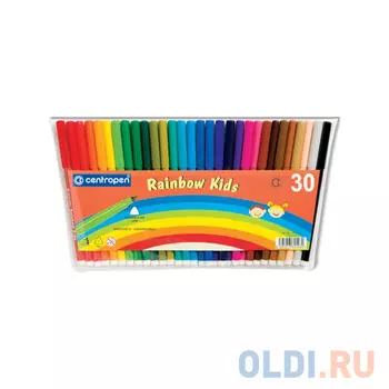 Набор фломастеров Centropen RAINBOW KIDS 30 шт разноцветный 7550/30 7550/30