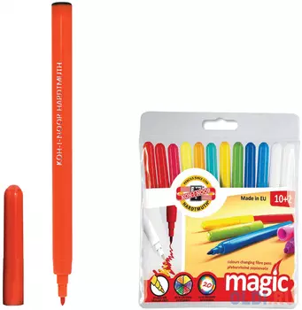 Набор фломастеров Koh-i-Noor Magic 1 мм 12 шт