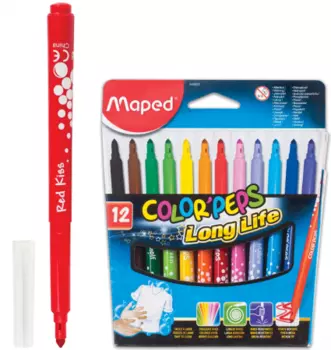 Набор фломастеров Maped "Color Pep's" 3 мм 12 шт