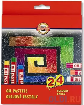 Набор художественной пастели Koh-i-Noor Gioconda 24 штуки 24 цвета от 3 лет 8314/24