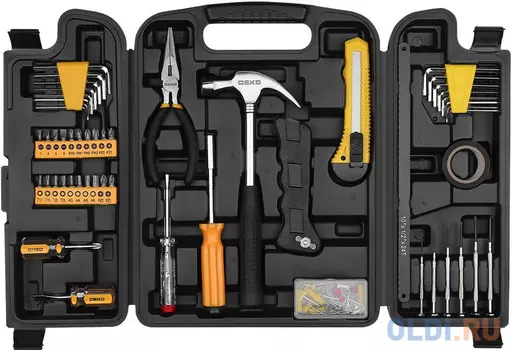 Набор инструментов Deko DKMT142 142 предмета (жесткий кейс)