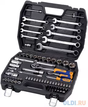 Набор инструментов KRAFT КТ 700305 1/2DR и 1/4DR 82пр.