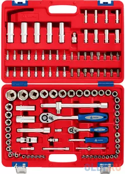 Набор инструментов MACTAK 01-108C универсальный, 108 предметов