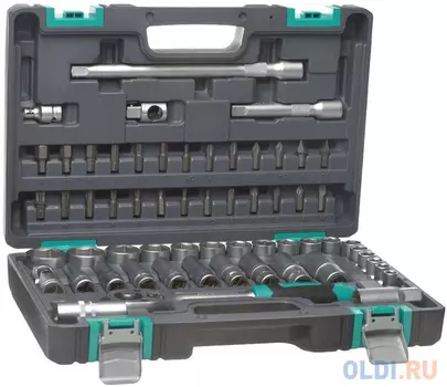 Набор инструментов STELS 14103 1/2 CrV пластиковый кейс 60 предм.