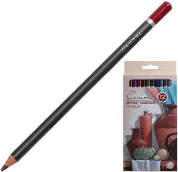 Набор карандашей НЕВСКАЯ ПАЛИТРА Сонет 12 шт