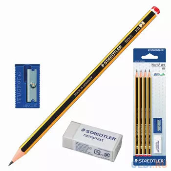 Набор карандашей Staedtler 120S1 BK4D11 4 шт 175 мм