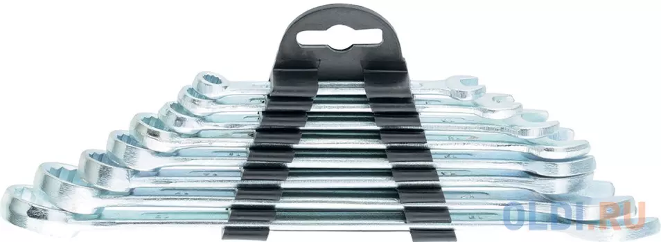 Набор ключей комбинированных, 6 - 19 мм, хромированные, 8 шт.// Sparta