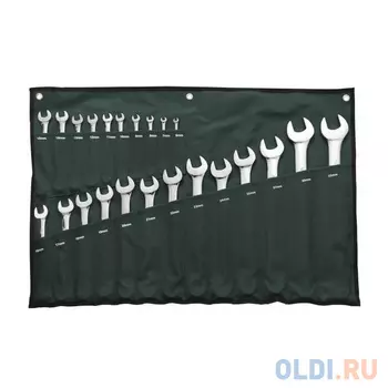 Набор комбинированных ключей SATA 09027 (6 - 32 мм) 23 предмета