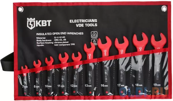 Набор КВТ НИИ-10 изолированного инструмента