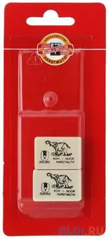Набор ластиков Koh-i-Noor ELEPHANT 2 шт прямоугольный 300/60/2 300/60/2