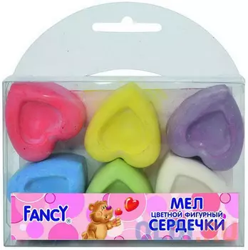 Набор мелков Action FANCY 6 штук 6 цветов от 3 лет FCCF-6/3 фигурные