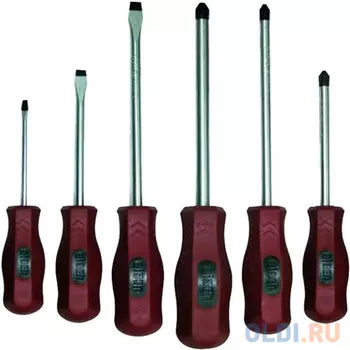 Набор отверток BIBER 85562 Мастер 6шт.