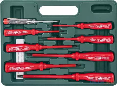 Набор отверток JONNESWAY D02AP08S 8 предметов, диэлектрические