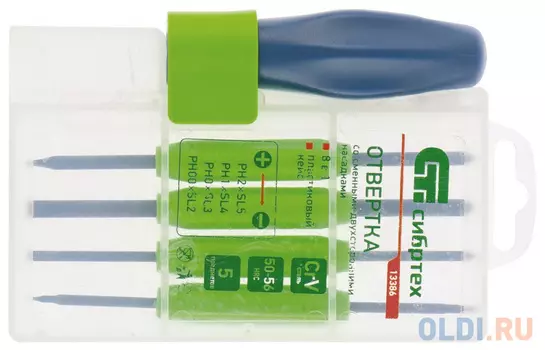 Набор отверток комбинированная Сибртех 4044996150109