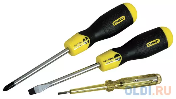 Набор отверток STANLEY CUSHION GRIP 0-65-012 3 предмета