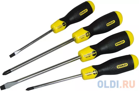 Набор отверток STANLEY CUSHION GRIP 0-65-013 4 предмета
