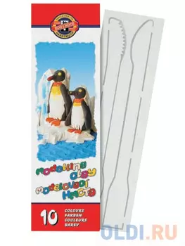 Набор пластилина Koh-i-Noor 131506 10 цветов