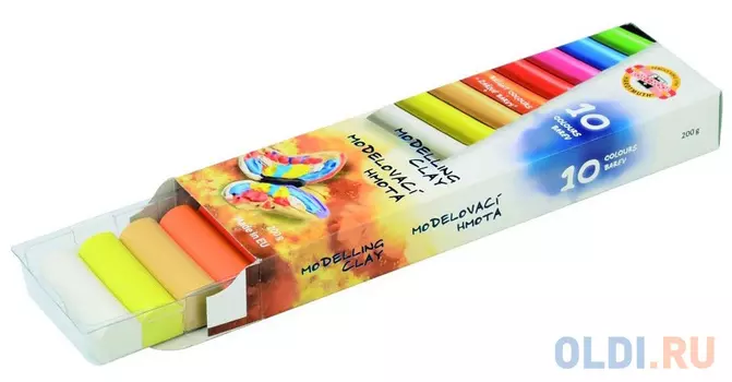 Набор пластилина Koh-i-Noor 131710 10 цветов