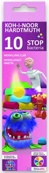 Набор пластилина Koh-i-Noor Stop Bacteria 10 цветов 131810