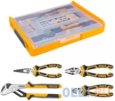 Набор плоскогубцев 4 шт. INGCO HKTV01P042