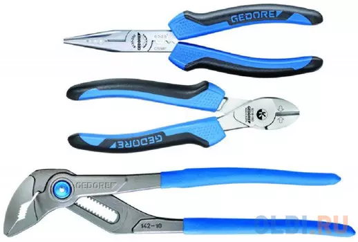 Набор плоскогубцев Gedore 3 шт в L-Boxx mini А 1619M00Z8R 1102-003 1692305