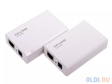 Набор PoE адаптеров TP-LINK TL-POE200 инжектор + сплиттер, до 100м