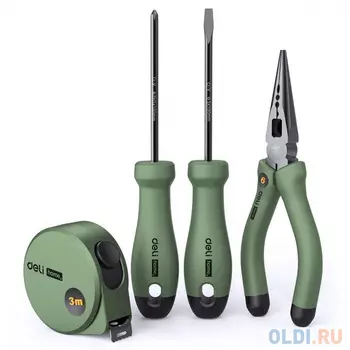 Набор ручного инструмента Home Series Green Deli HT0004L 4 предмета