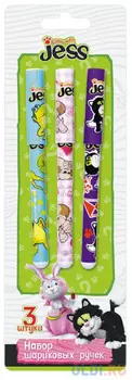 Набор шариковых ручек Action! Guess with Jess 3 шт GJ-ABP151/3 GJ-ABP151/3