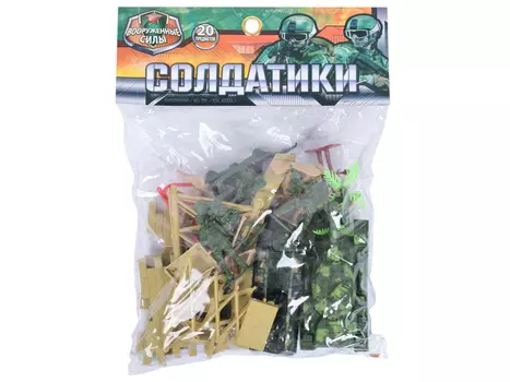 НАБОР СОЛДАТИКОВ "ИГРАЕМ ВМЕСТЕ" С ВОЕННОЙ ТЕХНИКОЙ И АКСЕСС. В ПАК. (РУСС. УП.) в кор.2*36шт