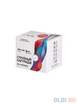 Набор струйных картриджей Sakura 3711C004 (460 Black/ 461 Color) для Canon PIXMA TS5340/TS7440, пигментный тип чернил, мультипак, 15/15 мл., 400 к.