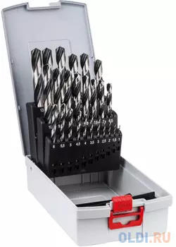 Набор сверл BOSCH 2.608.577.352 HSS PointTeQ 25шт ProBox