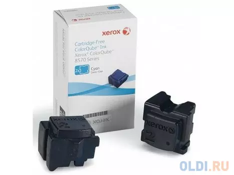 Набор твердочернильных брикетов Xerox 108R00936 4300стр Голубой