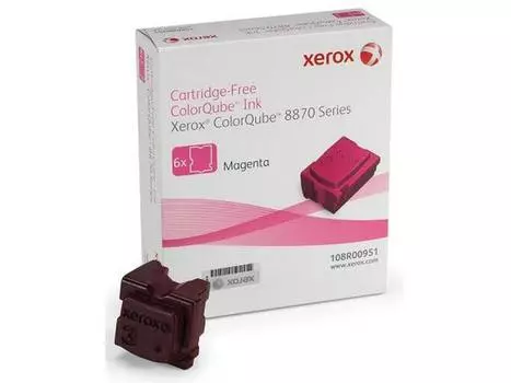 Набор твердочернильных брикетов Xerox 108R00959 пурпурный (magenta) 17300 стр для Xerox ColorQube 8870/8880