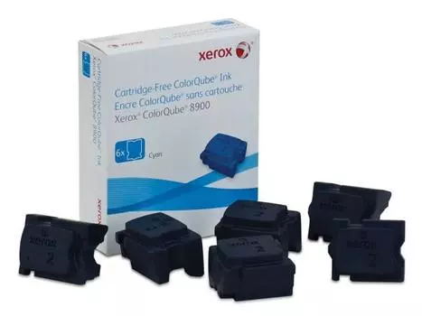 Набор твердочернильных брикетов Xerox 108R01022 голубой (cyan) 16900 стр для Xerox ColorQube 8900
