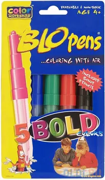 Набор воздушных фломастеров Centropen BloPens Brite/Vivid 5 шт 1500/05B