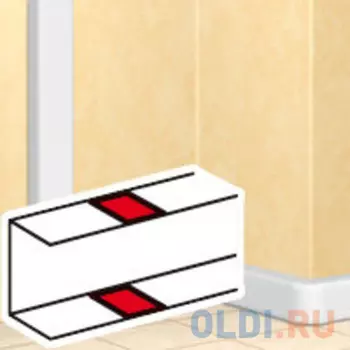 Накладка на стык короба Legrand DLP 65 мм 10691