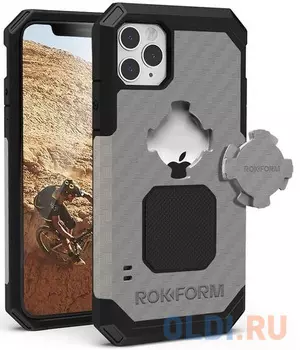 Накладка Rokform "Rugged" для iPhone 11 Pro Max серый 306843P