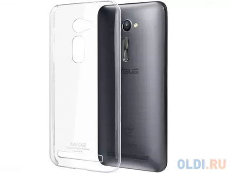 Накладка силикон iBox Crystal для Asus Zenfone 2 ZE500CL прозрачный