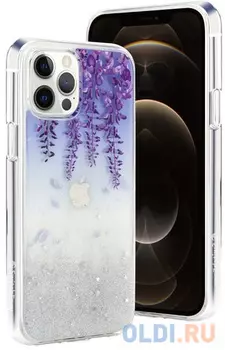 Накладка SwitchEasy "Flash" для iPhone 12 iPhone 12 Pro рисунок Wisteria GS-103-122-160-139