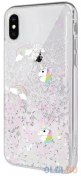 Накладка SwitchEasy Happy Park для iPhone X iPhone XS розовый GS-103-44-174-18