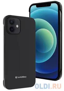 Накладка SwitchEasy "Nude" для iPhone 12 mini чёрный GS-103-121-111-148