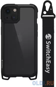 Накладка SwitchEasy Odyssey - Classic Black для iPhone 13 прозрачный GS-103-208-114-190