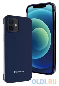Накладка SwitchEasy "Nude" для iPhone 12 mini синий GS-103-121-111-150