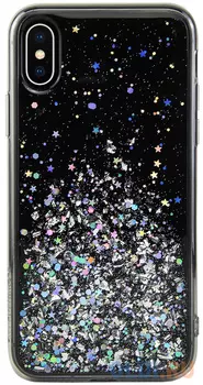 Накладка SwitchEasy Starfield для iPhone XS Max чёрный GS-103-46-171-19