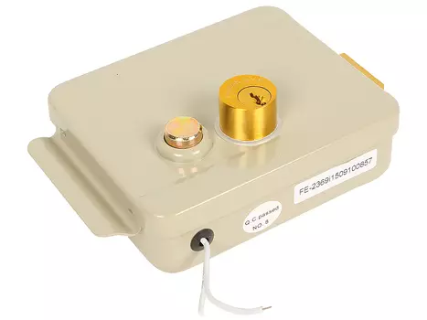 Накладной электромеханический замок Falcon Eye FE-2369i (iron) Накладной электромеханический замок с блокировкой кнопки выхода (крашенный)