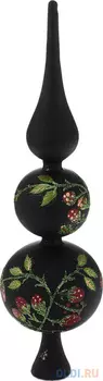 Наконечник Winter Wings Ягодки 31 см 1 шт черный стекло N07285/9